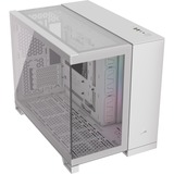 Corsair iCUE LINK 2500X RGB mini tower, boîtier pc Blanc | 2x USB-A | 1x USB-C | RGB | Verre Trempé