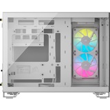 Corsair iCUE LINK 2500X RGB mini tower, boîtier pc Blanc | 2x USB-A | 1x USB-C | RGB | Verre Trempé