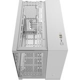 Corsair iCUE LINK 2500X RGB mini tower, boîtier pc Blanc | 2x USB-A | 1x USB-C | RGB | Verre Trempé