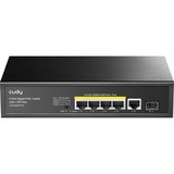 Cudy 5-Port 10/100/1000 POE+ Switch with 1 SFP Port Noir
