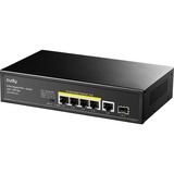 Cudy 5-Port 10/100/1000 POE+ Switch with 1 SFP Port Noir