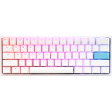 Ducky One 2 Pro Mini RGB clavier gaming mécanique Blanc, Layout BE (AZERTY), Cherry MX2A Speed Silver, 60%