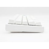 Ducky One 2 Pro Mini RGB clavier gaming mécanique Blanc, Layout BE (AZERTY), Cherry MX2A Speed Silver, 60%