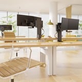 Ergotron TRACE Double, Support de moniteur Noir