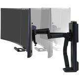 Ergotron TRACE Support pour double moniteur, Support de moniteur Noir, Pince, 9,8 kg, 68,6 cm (27"), 100 x 100 mm, Réglage de la hauteur, Noir