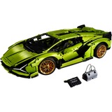 LEGO Technic - Lamborghini Sián FKP 37, Jouets de construction Vert clair, 42115