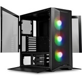 Lian Li Lancool II Mesh RGB, Moyenne tour Noir, USB-C 3.2 (5 Gbit/s), Audio, Window-kit