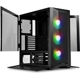 Lian Li Lancool II Mesh RGB boîtier midi tower Noir | 2x USB-A | 1x USB-C | RGB | Window