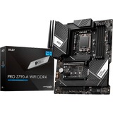 MSI PRO Z790-A WIFI DDR4, Socket 1700 carte mère RAID, 2.5 Gb-LAN, WLAN, BT, Sound, ATX