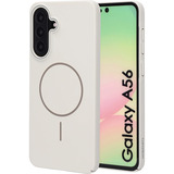 Mobiparts Samsung Galaxy A56 - Slim Line MagSafe Case, Housse smartphone Blanc