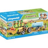 PLAYMOBIL Country - Tracteur avec remorque et réservoir d'eau, Jouets de construction 71442