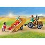 PLAYMOBIL Country - Tracteur avec remorque et réservoir d'eau, Jouets de construction 71442