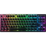 Razer Deathstalker V2 Pro TKL RGB clavier gaming mécanique Noir, Layout US (QWERTY), Razer Linear Optical (Red), 80 % (TKL), Bluetooth