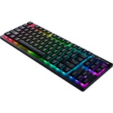 Razer Deathstalker V2 Pro TKL RGB clavier gaming mécanique Noir, Layout US (QWERTY), Razer Linear Optical (Red), 80 % (TKL), Bluetooth