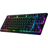 Razer Deathstalker V2 Pro TKL RGB clavier gaming mécanique Noir, Layout US (QWERTY), Razer Linear Optical (Red), 80 % (TKL), Bluetooth