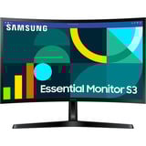 Samsung S24D366GAU Essential S3 S36GD 24" Moniteur incurvé  Noir, 100 Hz | HDMI | VGA