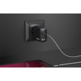 Sitecom 65W GaN Power Delivery chargeur mural avec affichage LED Noir