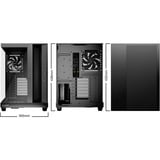 be quiet! Light Base 500 boîtier midi tower Noir | 3x USB-C | RGB | Window