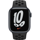 Apple Watch Series 7 Nike, Smartwatch Noir/Anthracite, 41 mm, Aluminium, Wifi