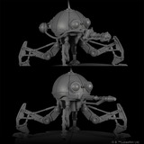 Asmodee Star Wars: Legion - DSD1 Dwarf Spider Droid Unit Expansion, Jeu de société Anglais, Extension