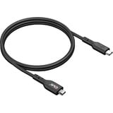 Club 3D USB-C 2.0 Gen1 > Micro USB, Câble Noir, 1 mètre