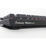 Ducky Mecha Pro SF RGB clavier mécanique Noir, Layout BE (AZERTY), Cherry MX Silent, 65%