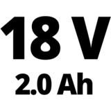 Einhell GE-CC 18 LI KIT racloir électrique, Nettoyeur de coulis Rouge/Noir, 2,9 kg