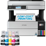 Epson EcoTank ET-5170, Imprimante multifonction Gris/Noir, Jet d'encre, Impression couleur, 4800 x 1200 DPI, A4, Impression directe, Noir, Blanc