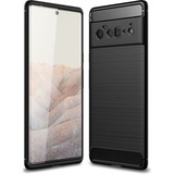 Google Pixel 6 Pro TPU brossé, Housse pour téléphone portable Noir