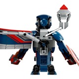LEGO Marvel - Figurine du nouveau Captain America à construire, Jouets de construction 76296
