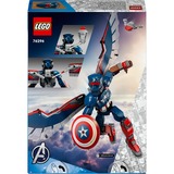 LEGO Marvel - Figurine du nouveau Captain America à construire, Jouets de construction 76296