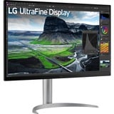 LG UltraFine 32UQ850V-W 31.5" 4K Ultra HD Moniteur Blanc, 1x DisplayPort, 2x HDMI, 1x USB-C, 2x USB-A