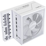 Lian Li EDGE1000, 1000 Watt alimentation  Blanc, 3x PCIe, gestion des câbles, 4x USB