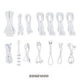 Lian Li EDGE1000 alimentation  modulaire 1000 watt Blanc, 1x 12V-2x6, 3x PCIe