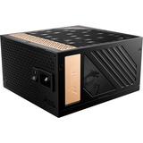 MSI MEG Ai1300P PCIE5 alimentation modulaire 1300 watt Noir, 1x 12V-2x6, 8x PCIe, 1300 W, 100 - 240 V, 50 - 60 Hz, 10 A, 5 A, Actif