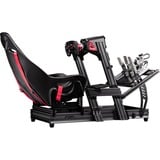 Next Level Racing F-GT Elite Front & Side Mount edition, Simulateur de course Noir/Rouge