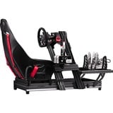 Next Level Racing F-GT Elite Front & Side Mount edition, Simulateur de course Noir/Rouge