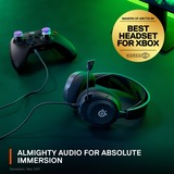 SteelSeries Arctis Nova 1X casque gaming over-ear Noir/Vert, PC, PlayStation 4, PlayStation 5, Xbox, Nintendo Switch