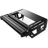 Trak Racer Support de pédale universel TR One avec repose-talon, Montage Noir
