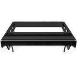 Trak Racer Support de pédale universel TR One avec repose-talon, Montage Noir