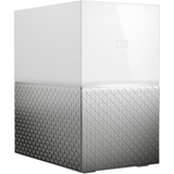 WD My Cloud Home Duo dispositif de stockage cloud personnel 8 To Ethernet/LAN Blanc, NAS Blanc, 8 To, HDD, Windows 10, Windows 7, Windows 8, Windows 8.1, Mac OS X 10.10 Yosemite, Mac OS X 10.11 El Capitan, Mac OS X 10.12 Sierra, Android 4.4, Android 5.0, Android 5.1, Android 7.1, iOS 9.0, iOS 9.1, iOS 9.2, iOS 9.3, 5 - 35 °C