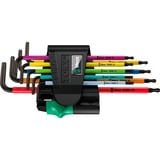 Wera 967/9 TX BO Multicolore 1 Jeu de clés, 9 pièces, Tournevis BlackLaser