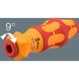 Wera Kraftform Kompakt VDE 17 RA Imperial 1, Tournevis Rouge/Jaune, 17 pièces