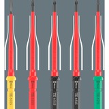 Wera Kraftform Kompakt VDE 17 RA Imperial 1, Tournevis Rouge/Jaune, 17 pièces