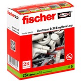fischer EasyHook Loop DuoPower 6x30, Cheville Blanc