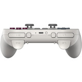 8BitDo 8BitDo Pro 3 Bluetooth Gamepad G Classic, Manette de jeu Gris clair/Rouge