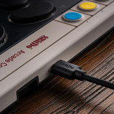 8BitDo Arcade Controller NSW/PC, Manette de jeu Gris/Rouge, 2,4 GHz / Bluetooth / USB, Nintendo Switch, PC