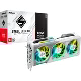ASRock Radeon RX 9070 STEEL LEGEND OC, Carte graphique Noir