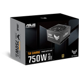 ASUS TUF Gaming 850W Gold EVO alimentation modulaire 750 watt Noir, 1x 12V-2x6, 2x PCIe, 750 W, 100 - 240 V, Actif, 110 W, 750 W, 110 W