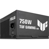 ASUS TUF Gaming 850W Gold EVO alimentation modulaire 750 watt Noir, 1x 12V-2x6, 2x PCIe, 750 W, 100 - 240 V, Actif, 110 W, 750 W, 110 W